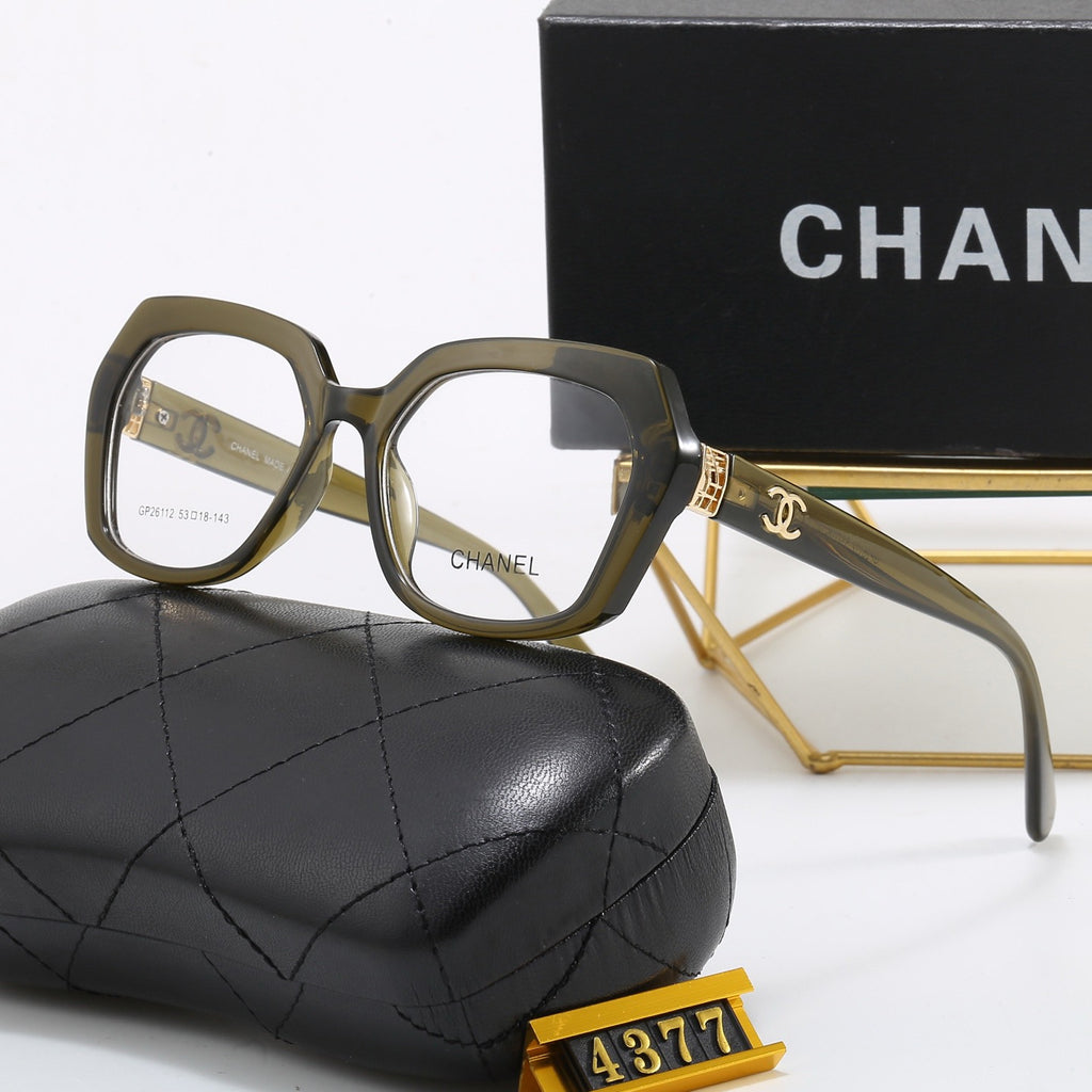 5-Color Stylish CC Letter Sunglasses