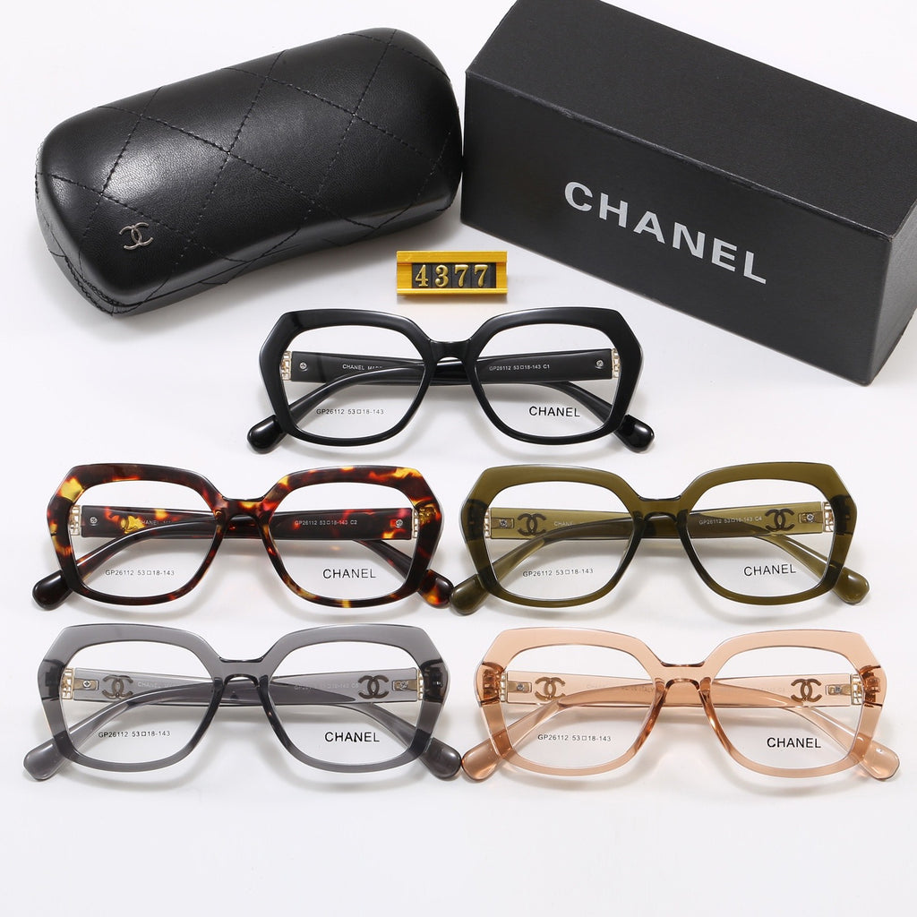 5-Color Stylish CC Letter Sunglasses