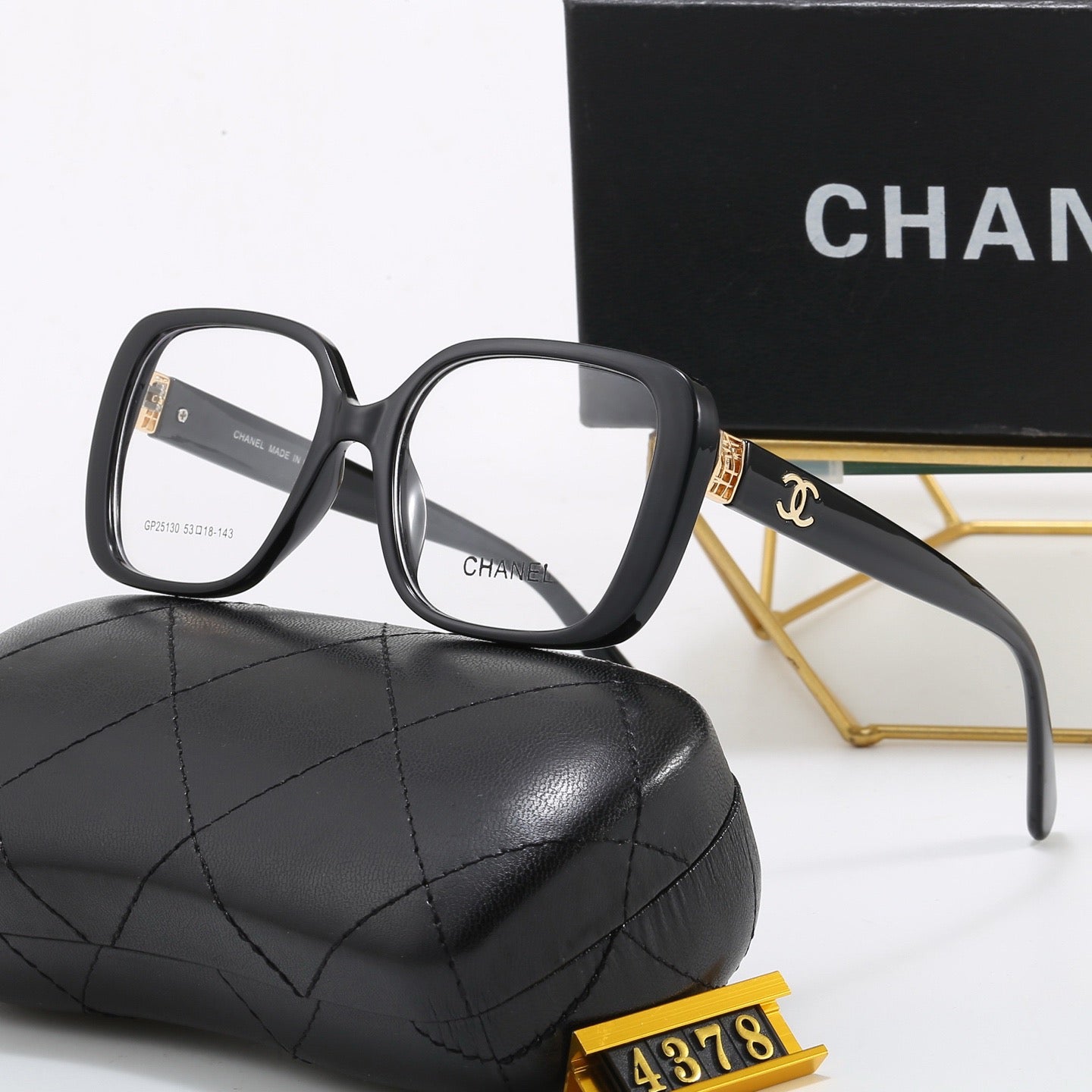 5-Color Stylish CC Letter Sunglasses