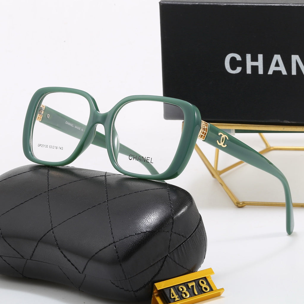 5-Color Stylish CC Letter Sunglasses