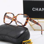 5-Color Stylish CC Letter Sunglasses