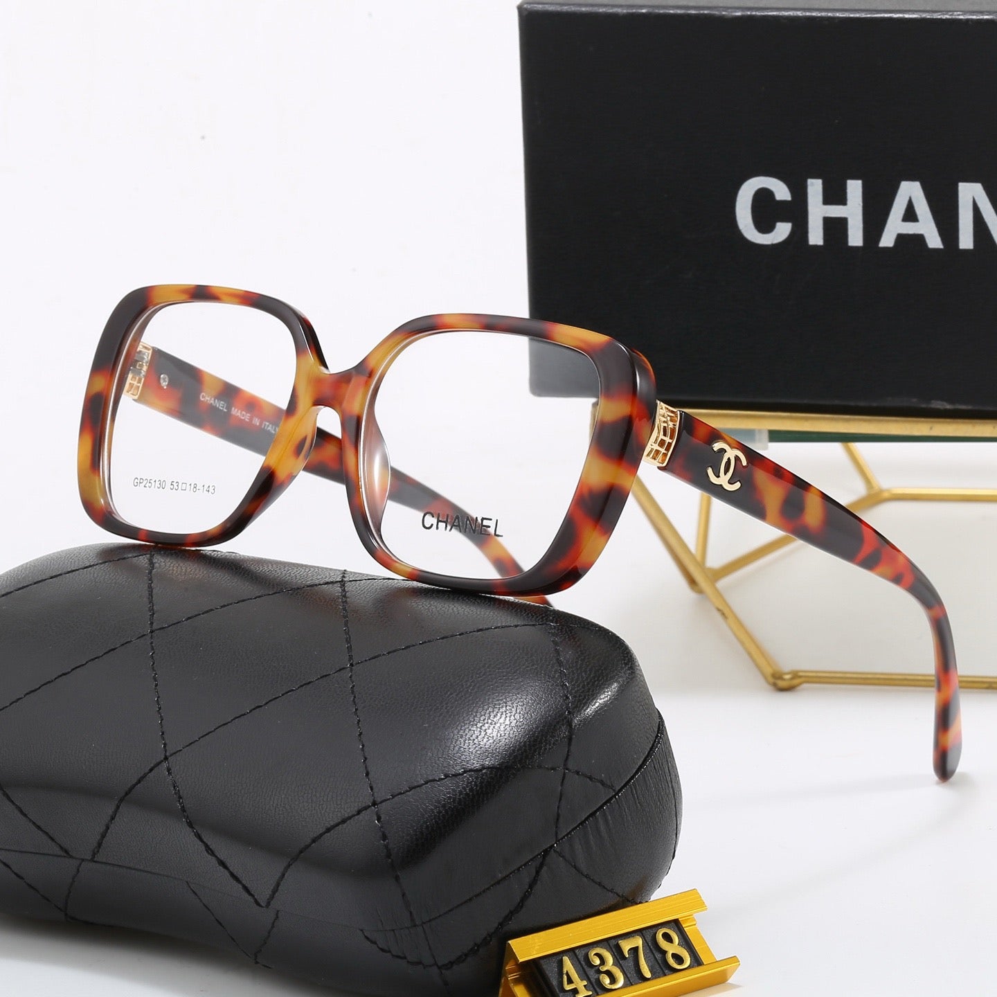 5-Color Stylish CC Letter Sunglasses