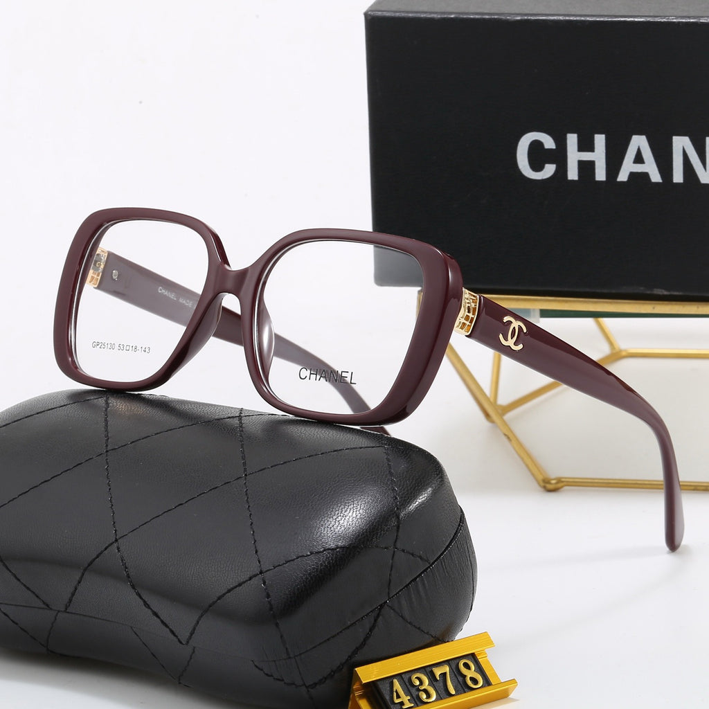 5-Color Stylish CC Letter Sunglasses