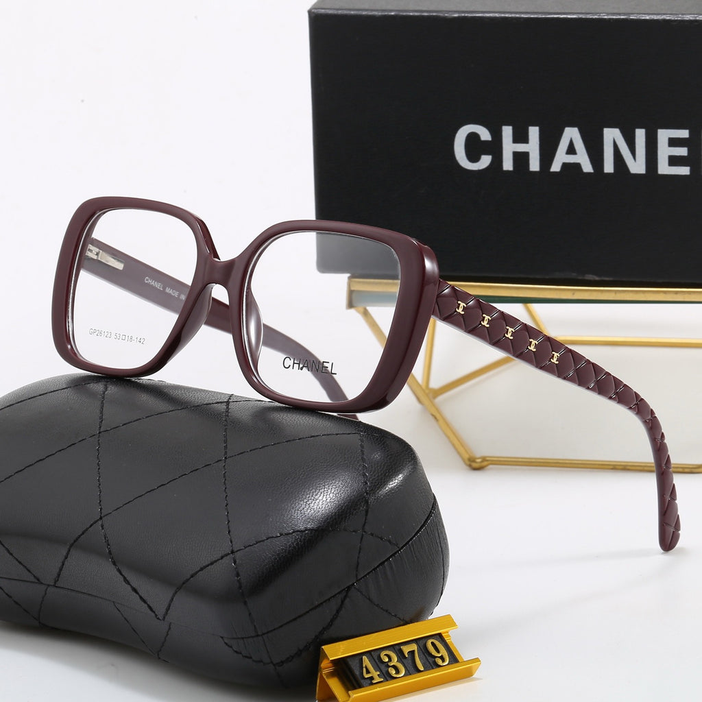 6-Color Stylish CC Letter Sunglasses