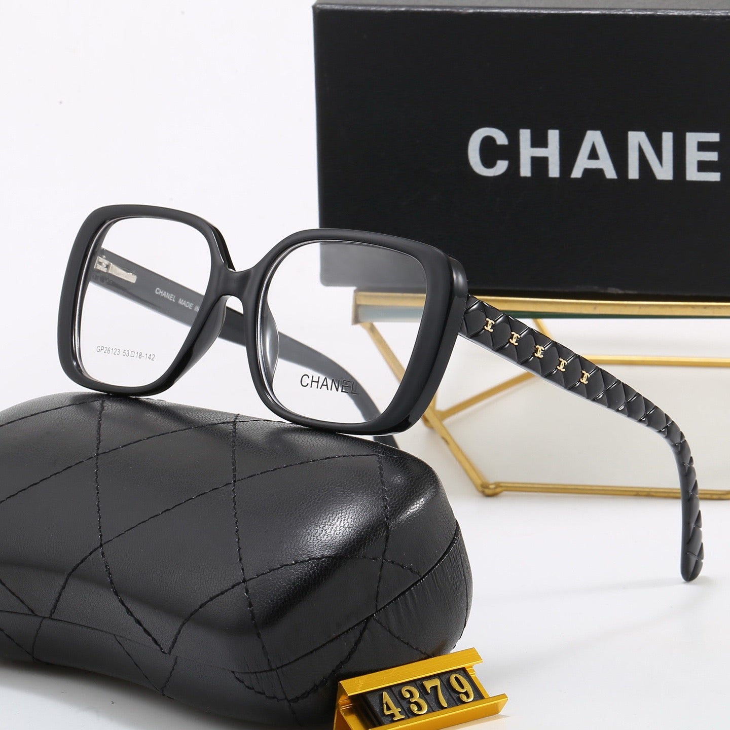 6-Color Stylish CC Letter Sunglasses