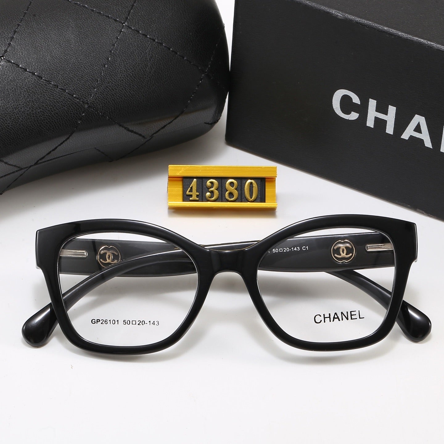 6-Color Stylish CC Letter Sunglasses