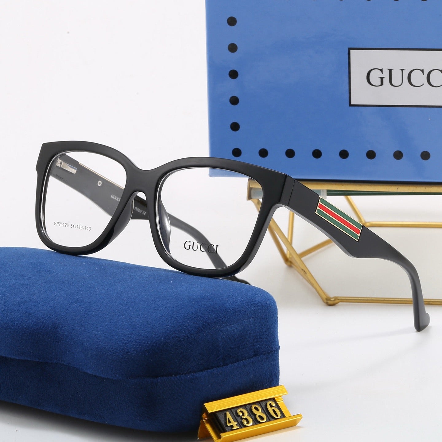 6-Color Stylish GG Letter Sunglasses