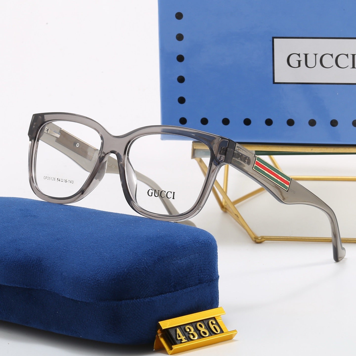 6-Color Stylish GG Letter Sunglasses