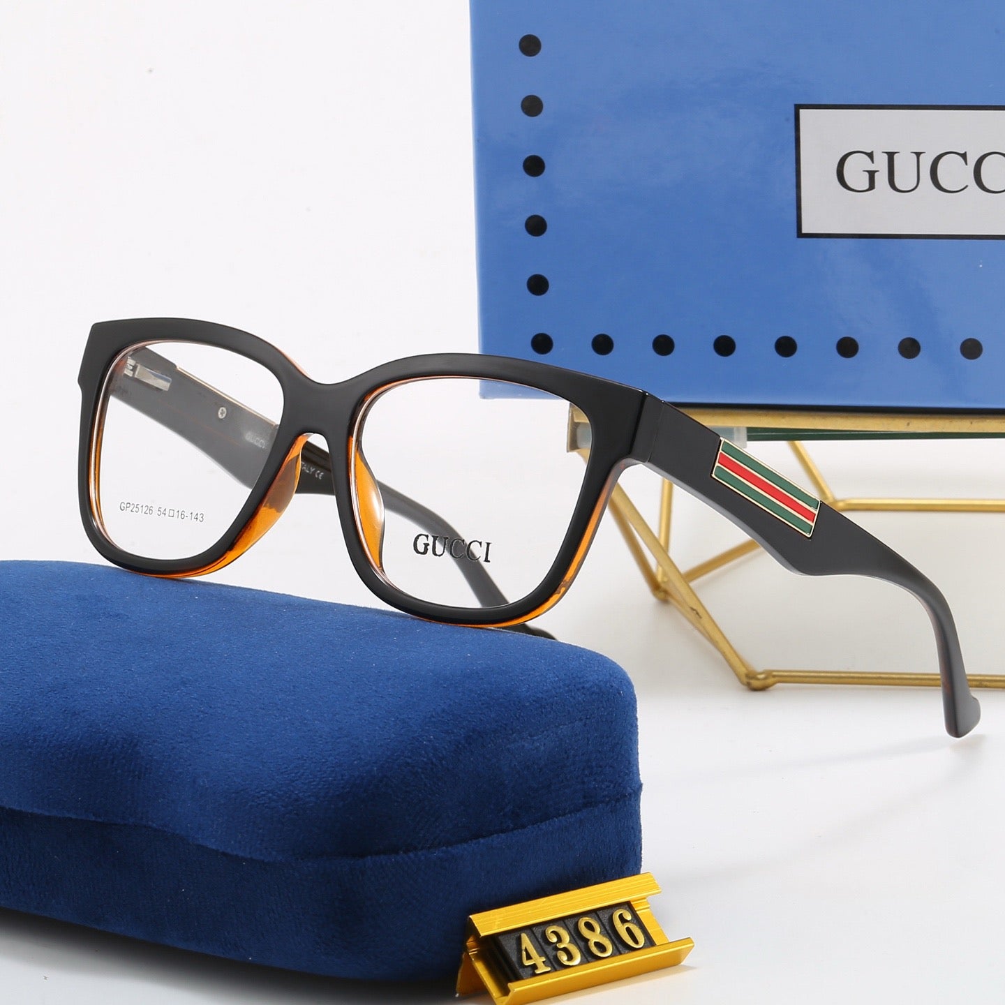 6-Color Stylish GG Letter Sunglasses