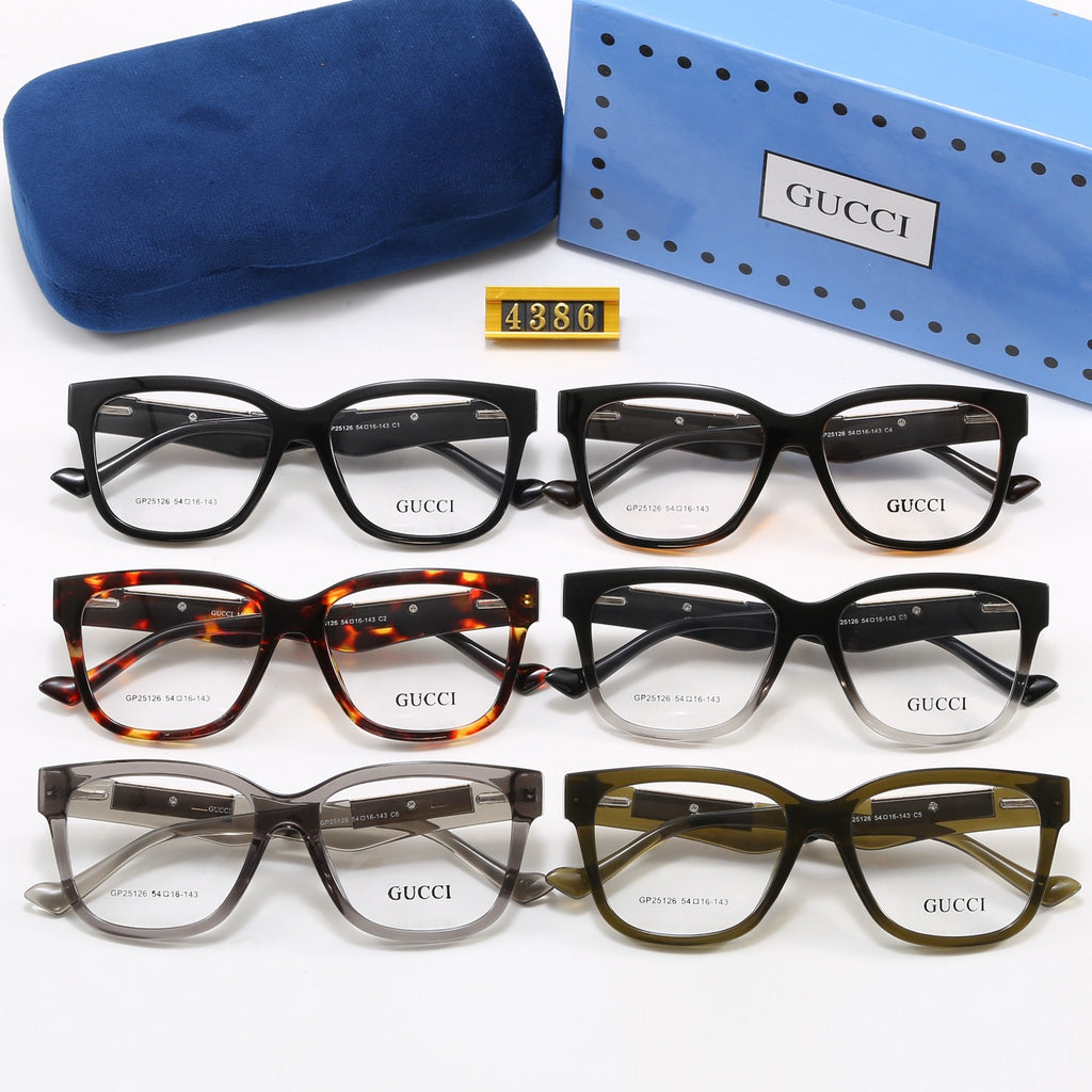 6-Color Stylish GG Letter Sunglasses