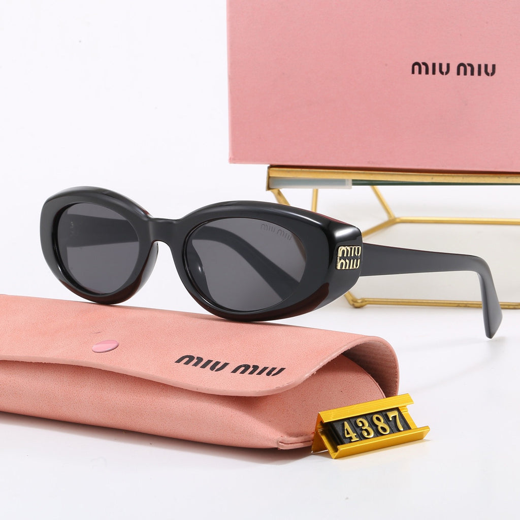 5-Color Stylish MM Letter Sunglasses