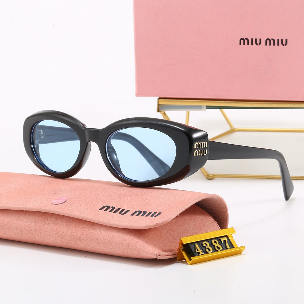 5-Color Stylish MM Letter Sunglasses