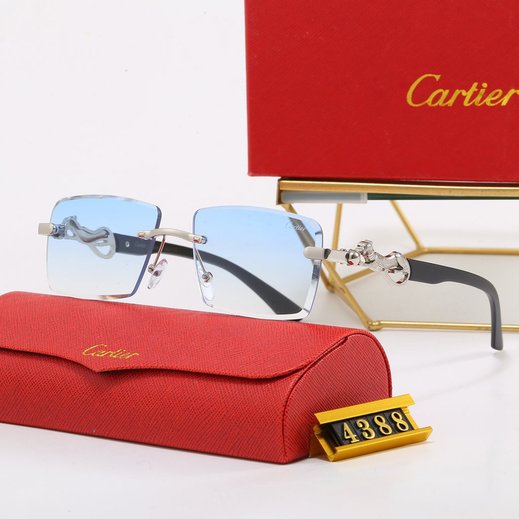 5-Color Stylish CRA Letter Sunglasses