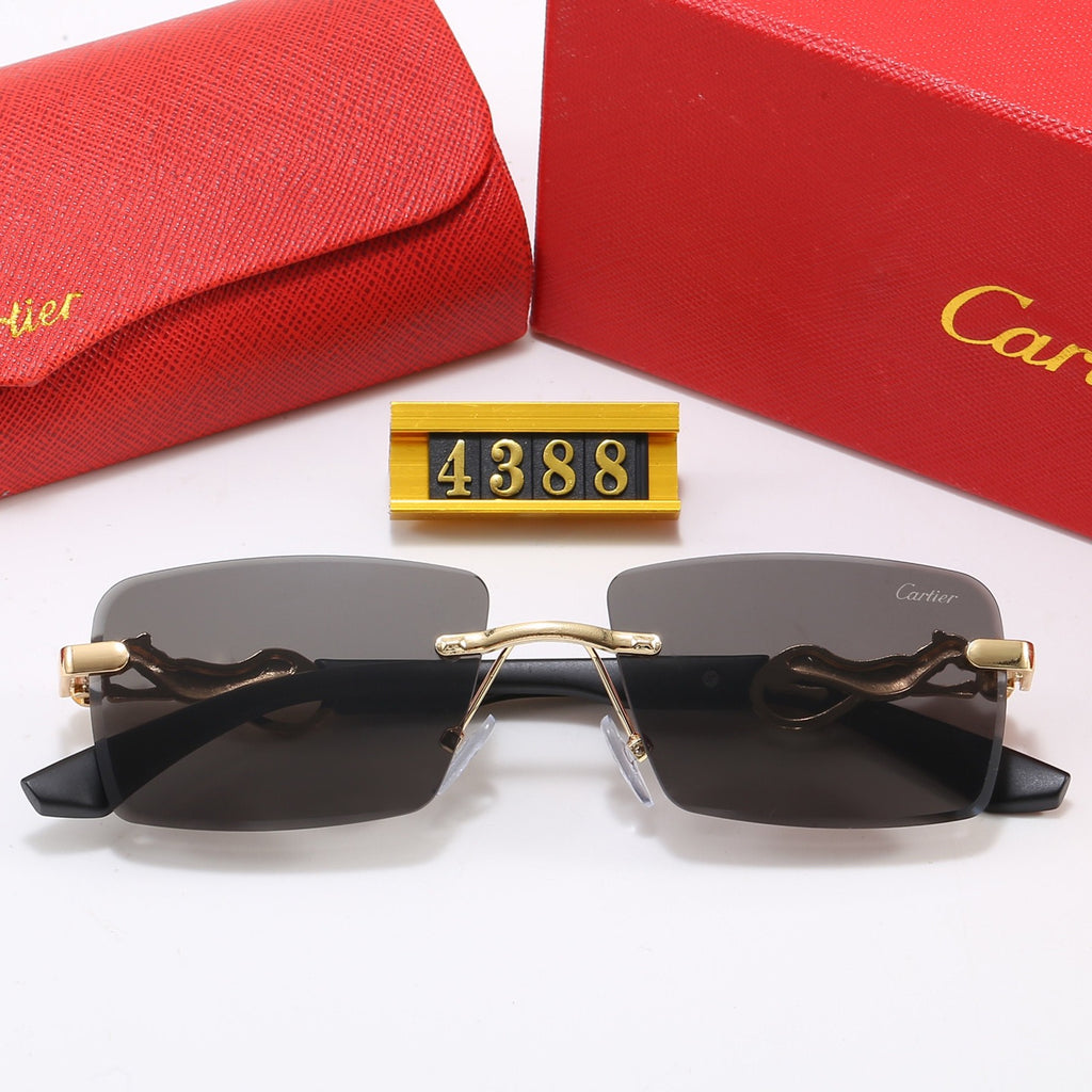 5-Color Stylish CRA Letter Sunglasses