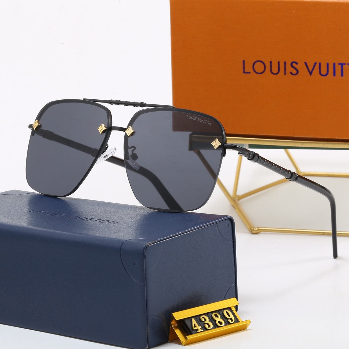 5-Color Stylish L Letter Sunglasses