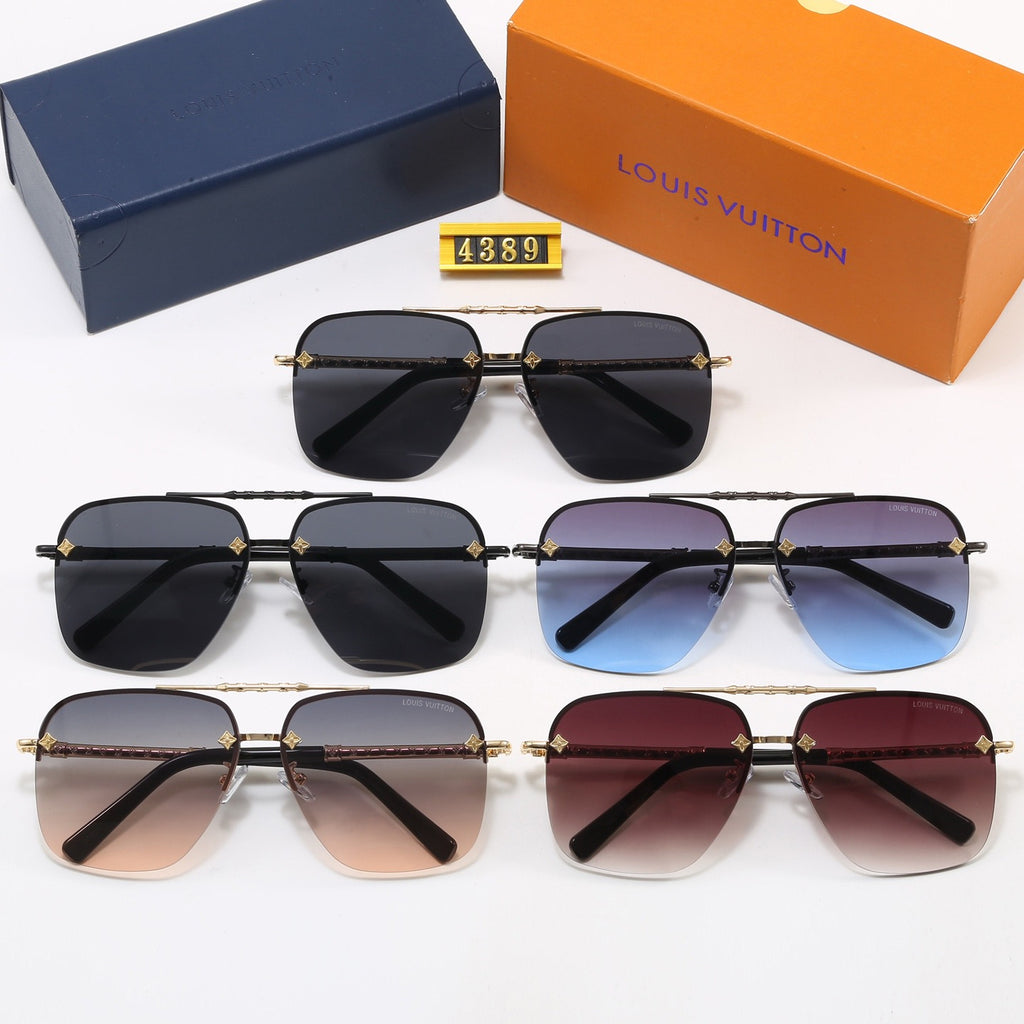 5-Color Stylish L Letter Sunglasses