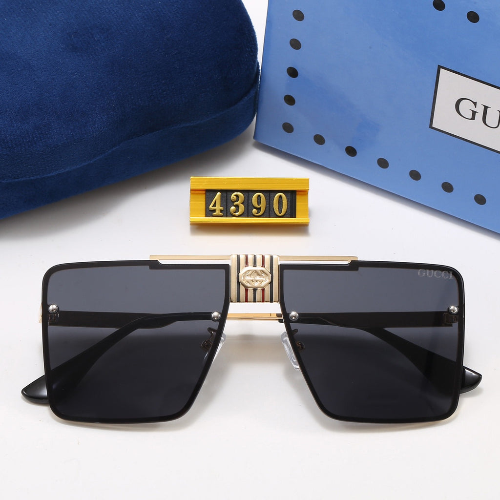 5-Color Stylish GG Letter Sunglasses