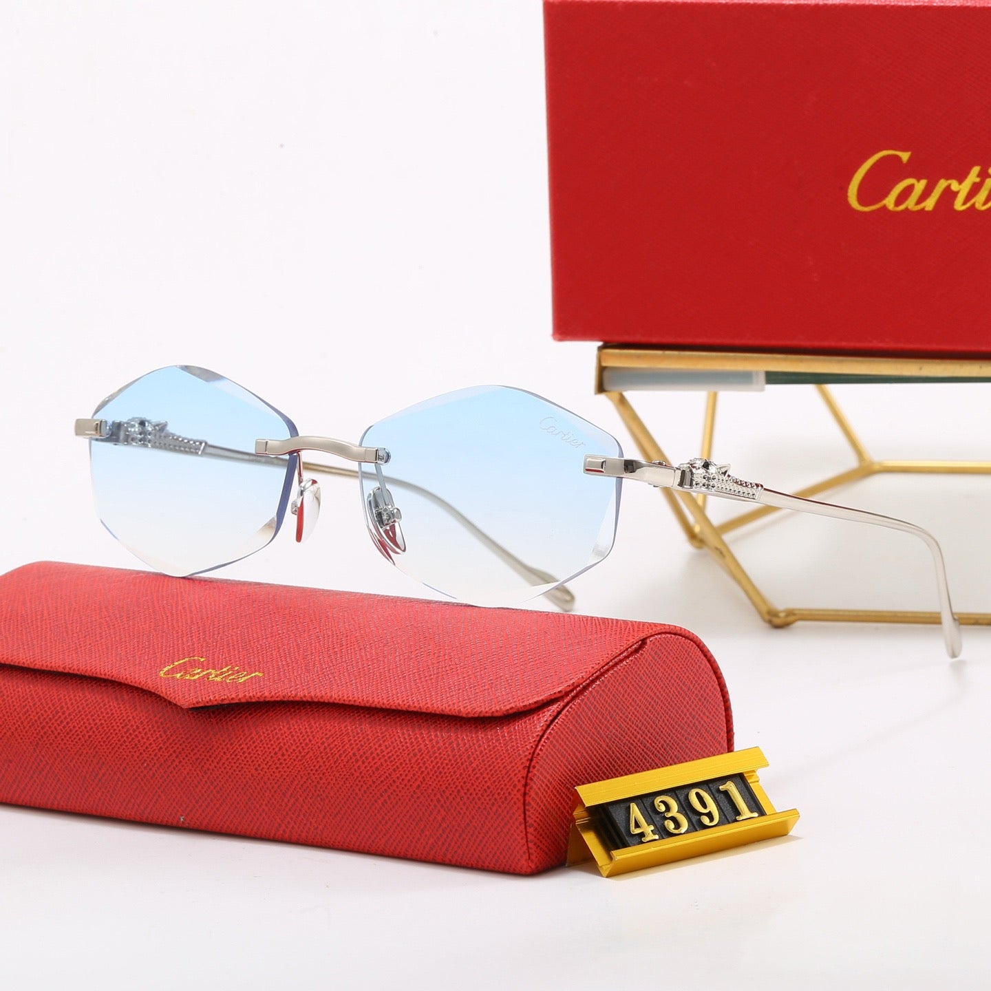 5-Color Stylish CRA Letter Sunglasses