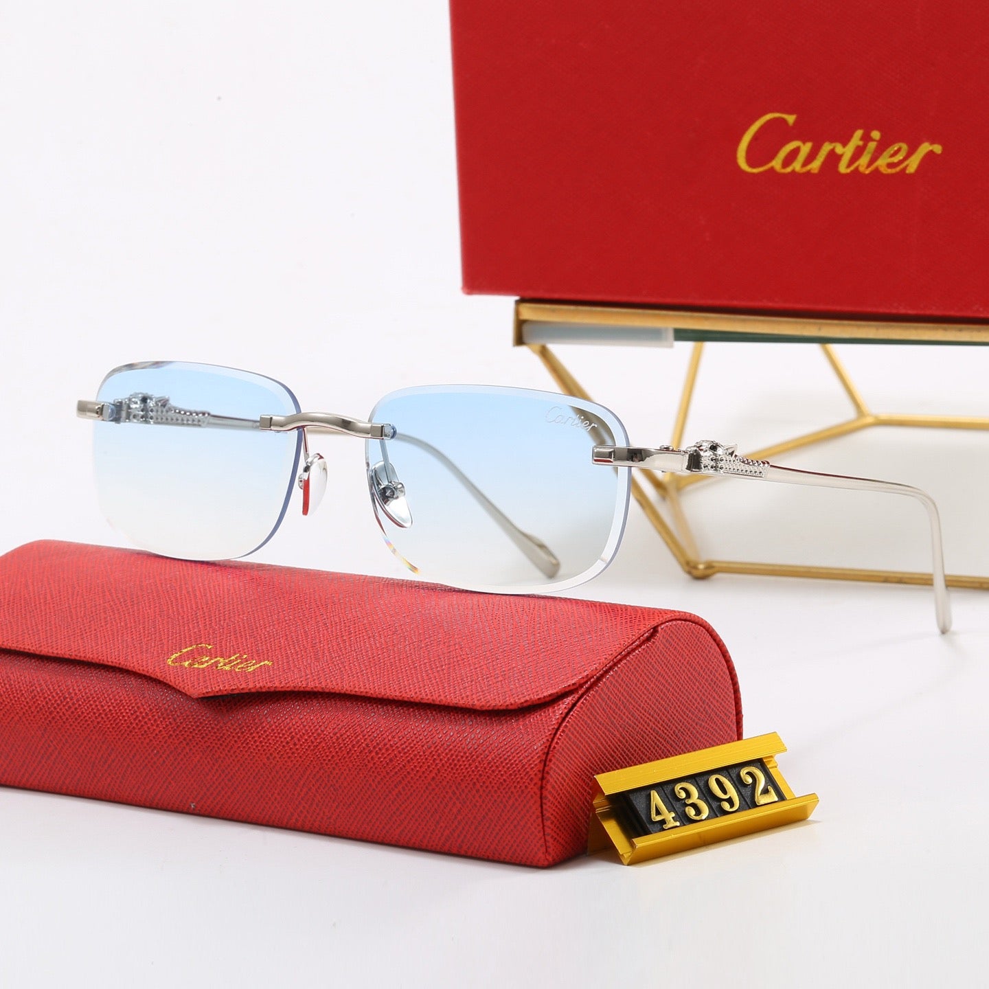 5-Color Stylish CRA Letter Sunglasses