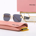 5-Color Stylish MM Letter Sunglasses