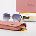 5-Color Stylish MM Letter Sunglasses