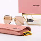 5-Color Stylish MM Letter Sunglasses