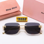 5-Color Stylish MM Letter Sunglasses