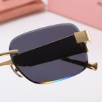5-Color Stylish MM Letter Sunglasses