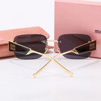 5-Color Stylish MM Letter Sunglasses