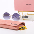 5-Color Stylish MM Letter Sunglasses