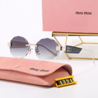 5-Color Stylish MM Letter Sunglasses