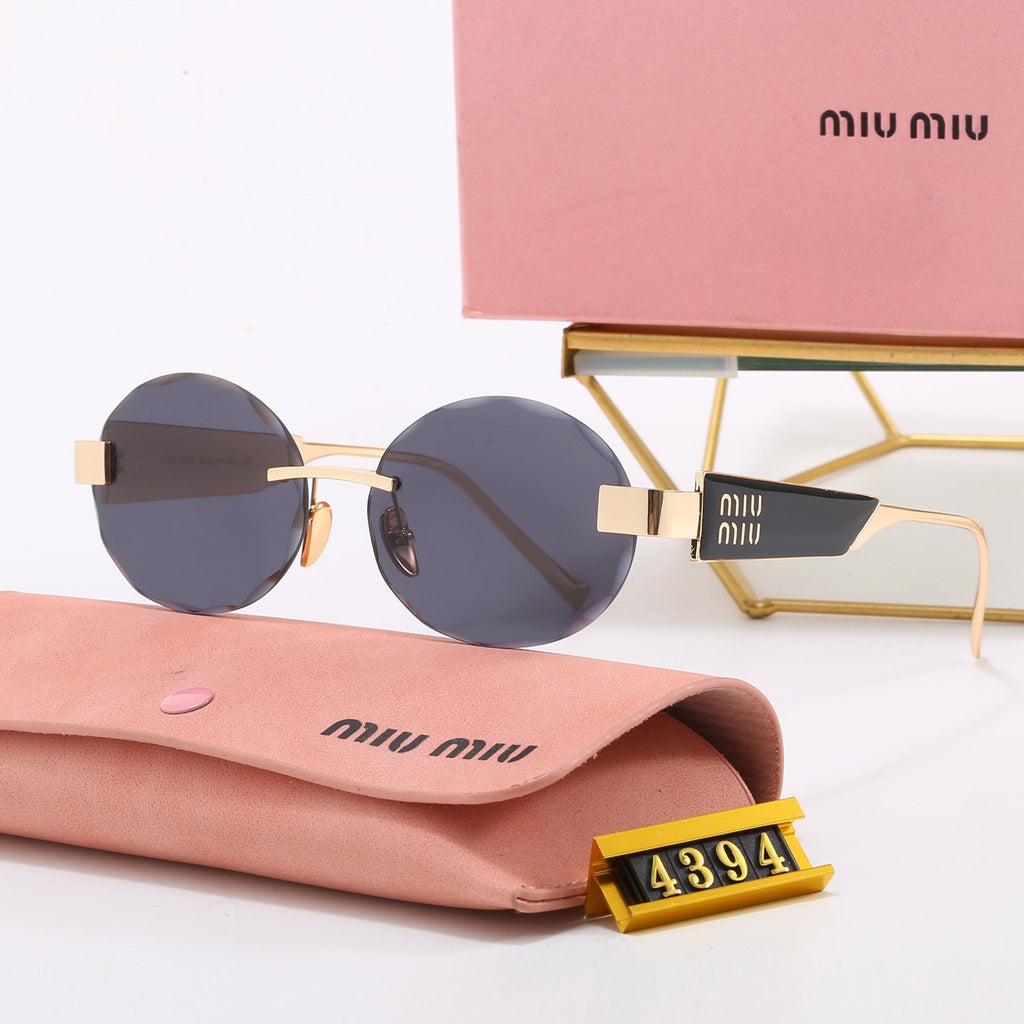 5-Color Stylish MM Letter Sunglasses