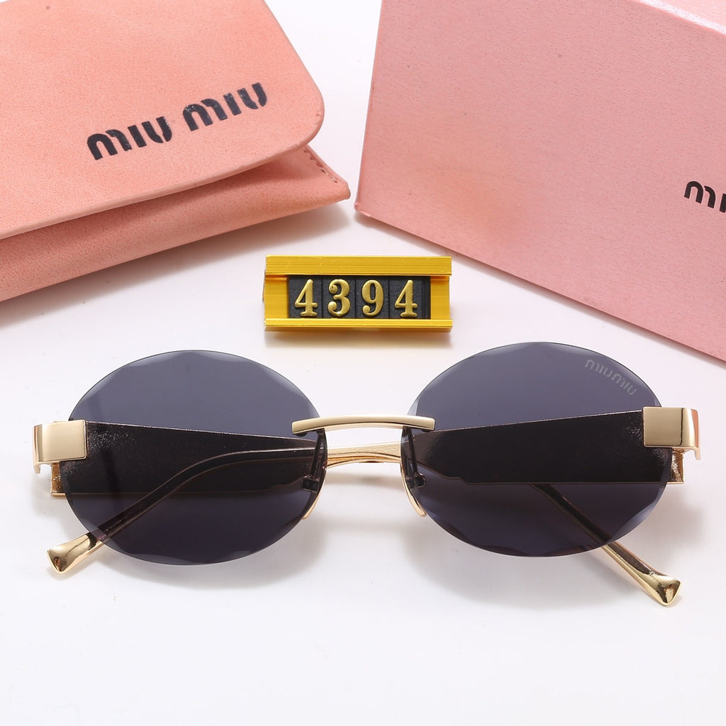 5-Color Stylish MM Letter Sunglasses