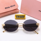 5-Color Stylish MM Letter Sunglasses