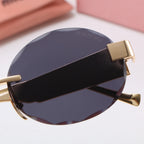 5-Color Stylish MM Letter Sunglasses