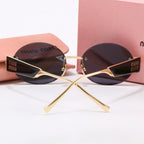 5-Color Stylish MM Letter Sunglasses