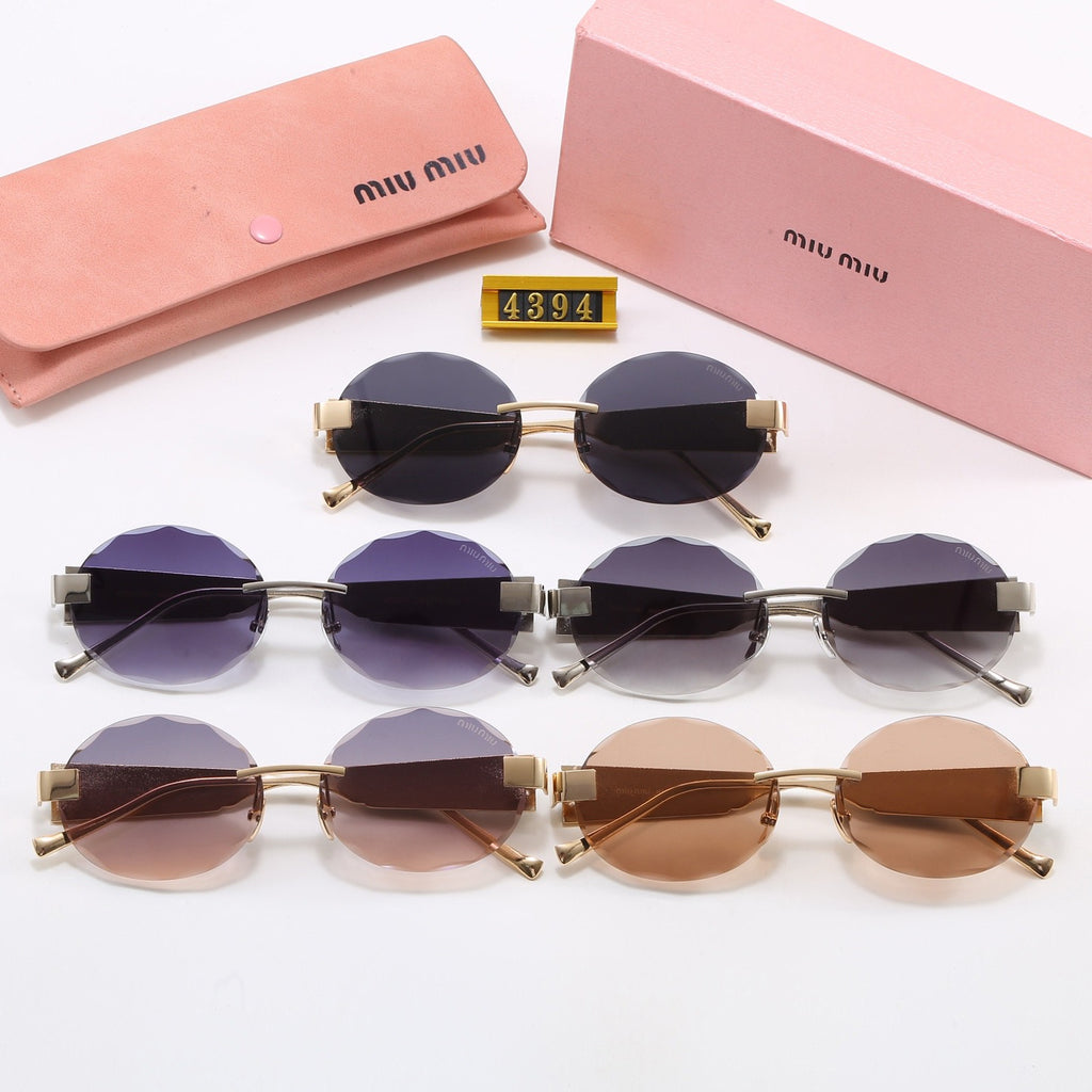 5-Color Stylish MM Letter Sunglasses