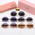 5-Color Stylish MM Letter Sunglasses