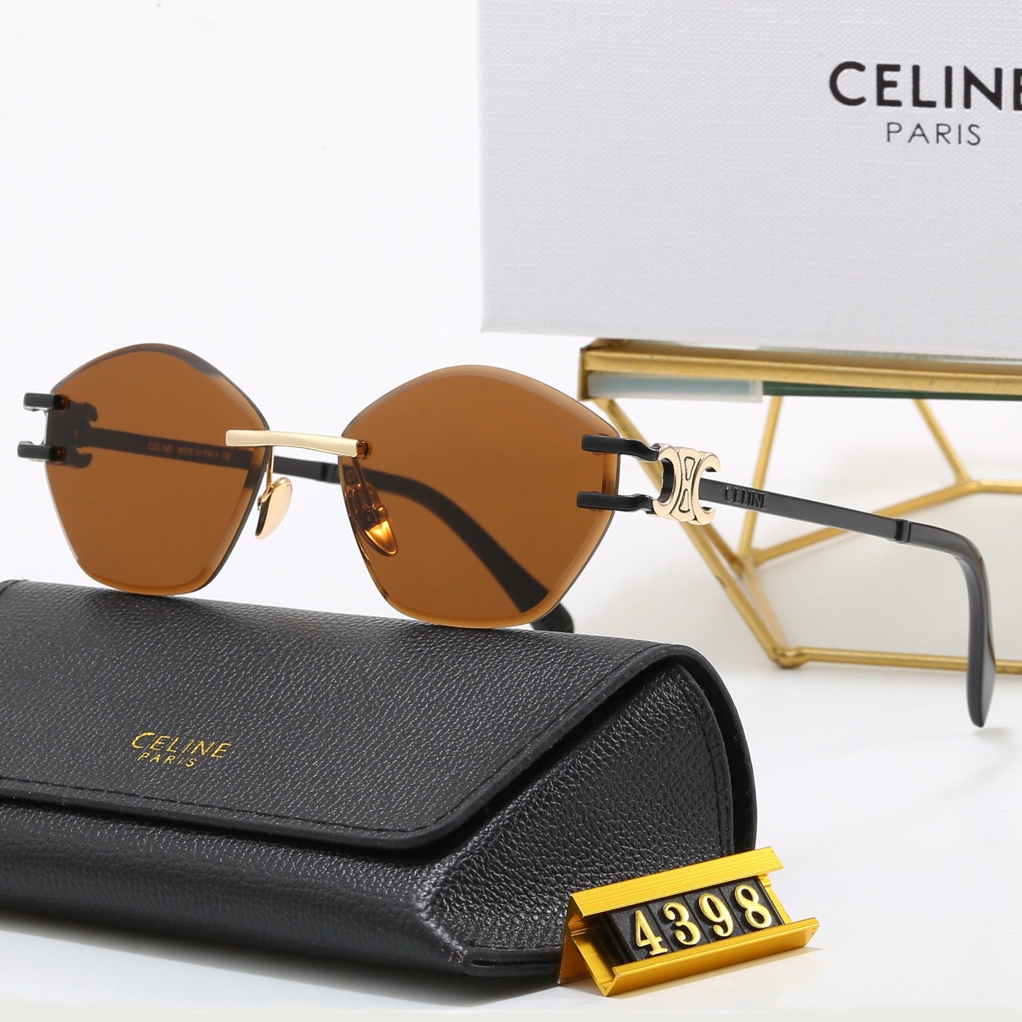 5-Color Stylish CE Letter Sunglasses