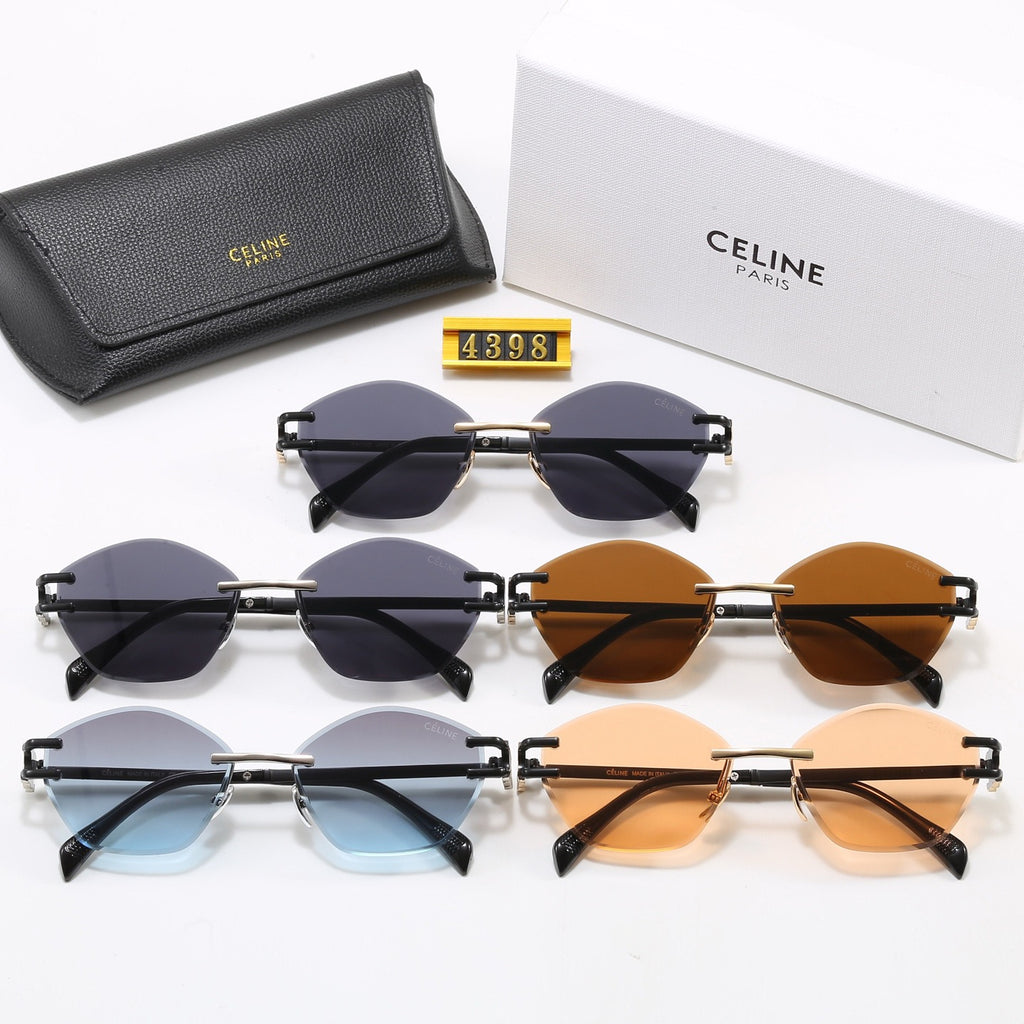 5-Color Stylish CE Letter Sunglasses