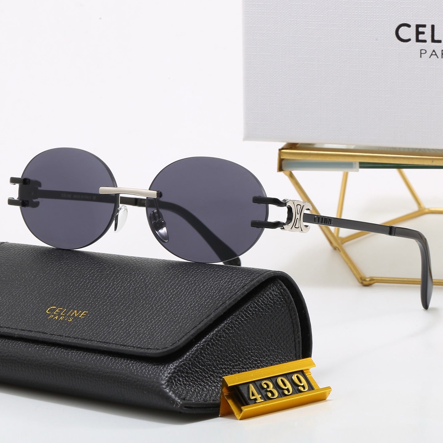 5-Color Stylish CE Letter Sunglasses
