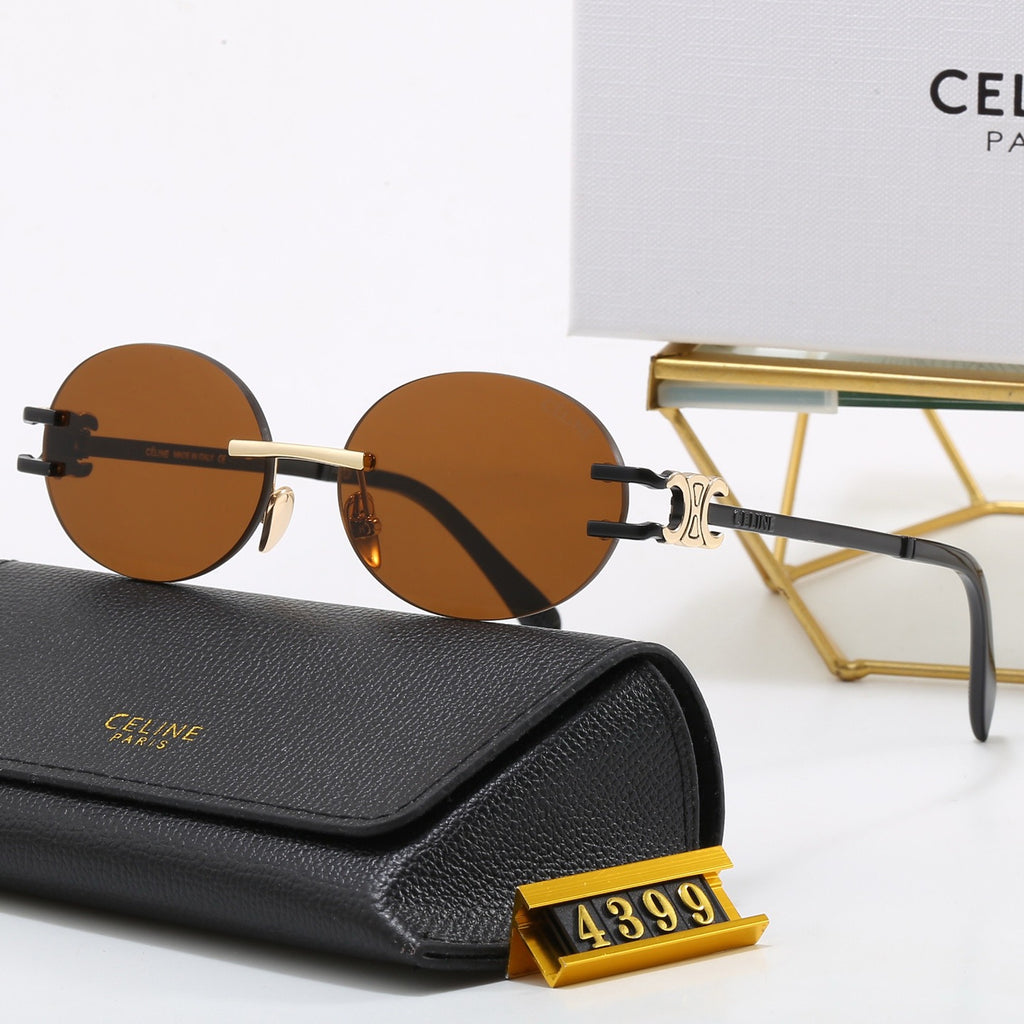 5-Color Stylish CE Letter Sunglasses