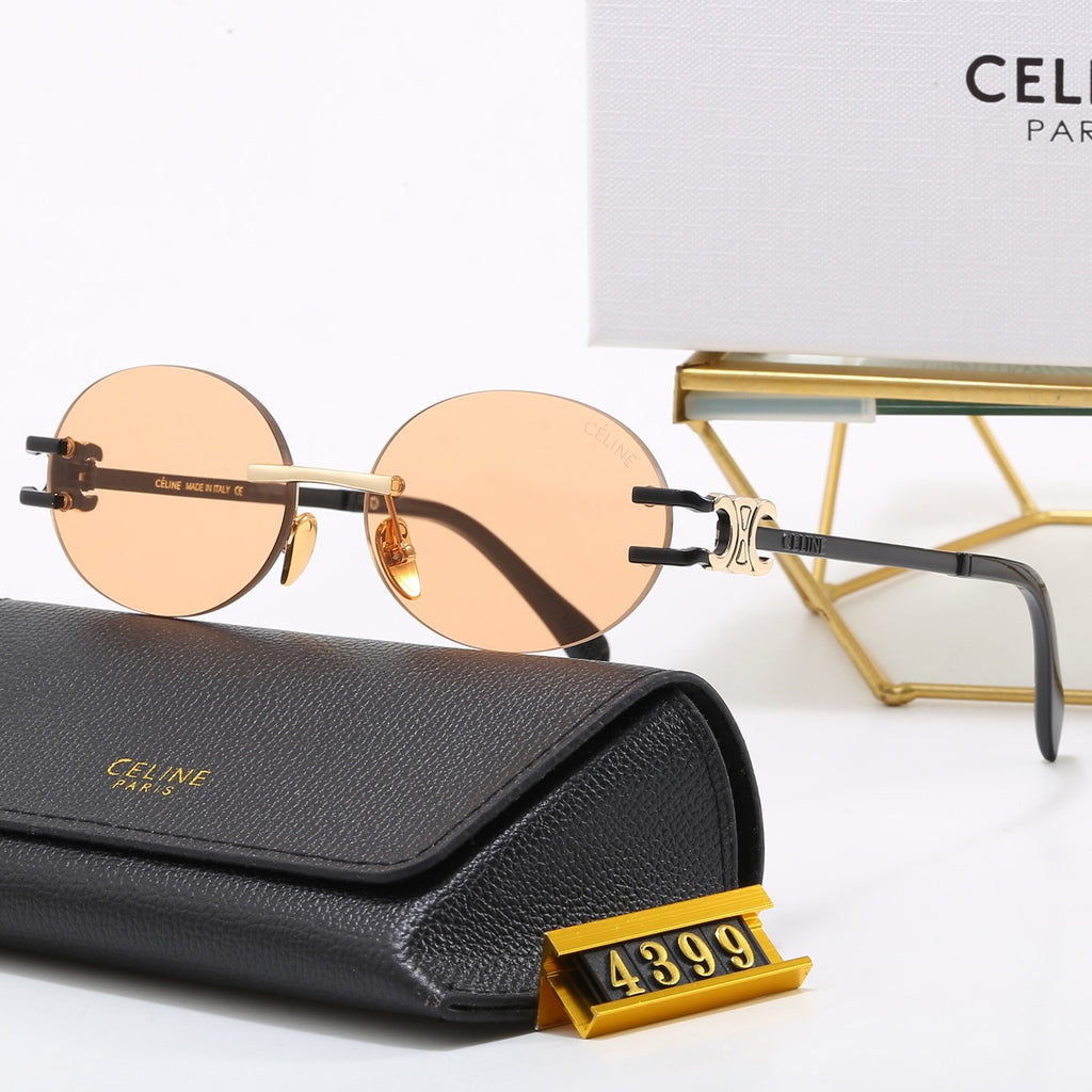 5-Color Stylish CE Letter Sunglasses