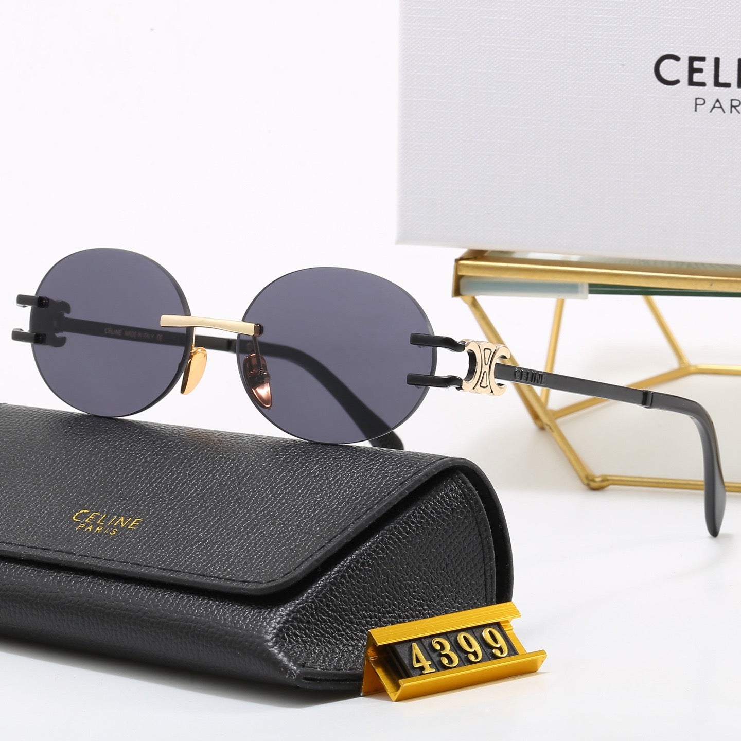 5-Color Stylish CE Letter Sunglasses