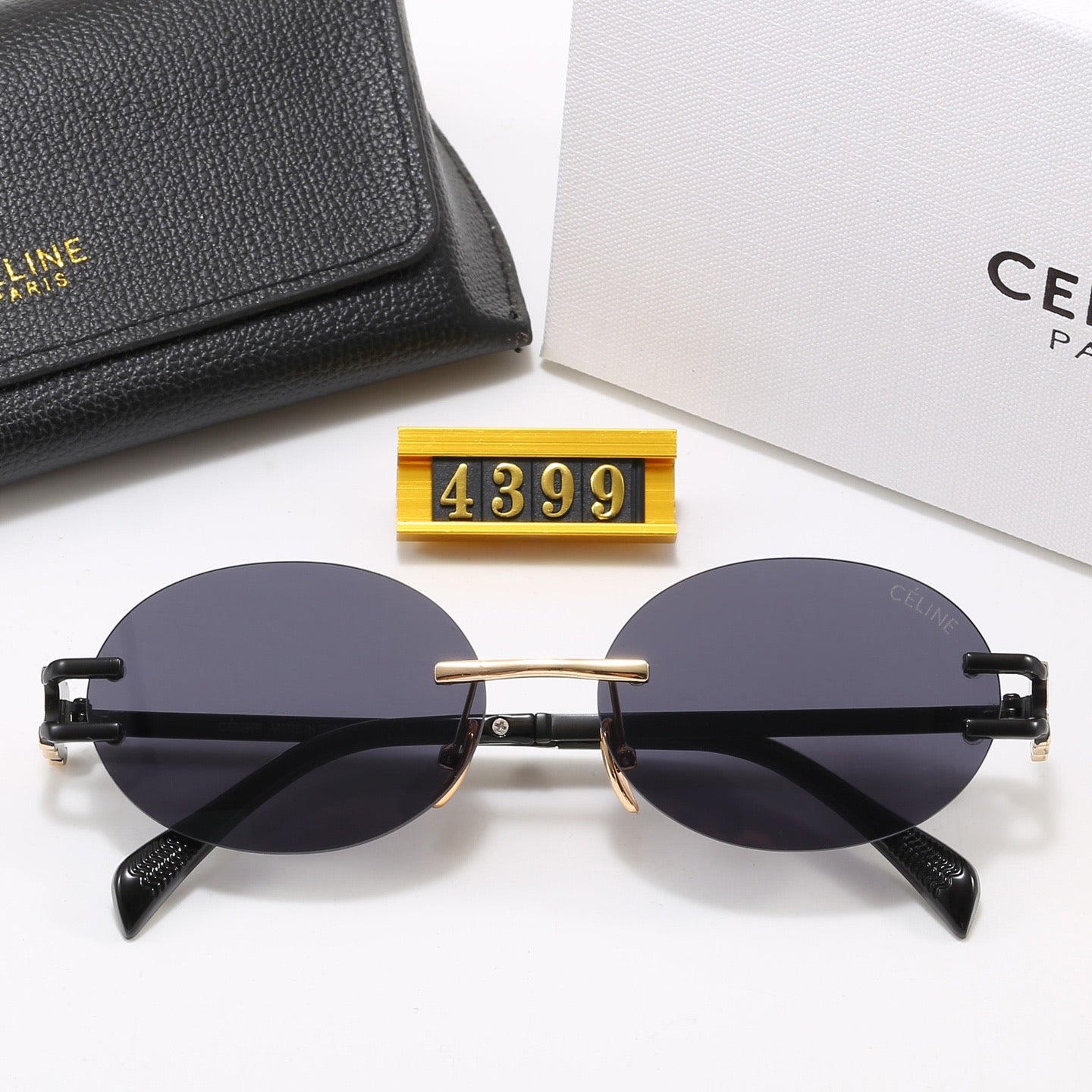 5-Color Stylish CE Letter Sunglasses