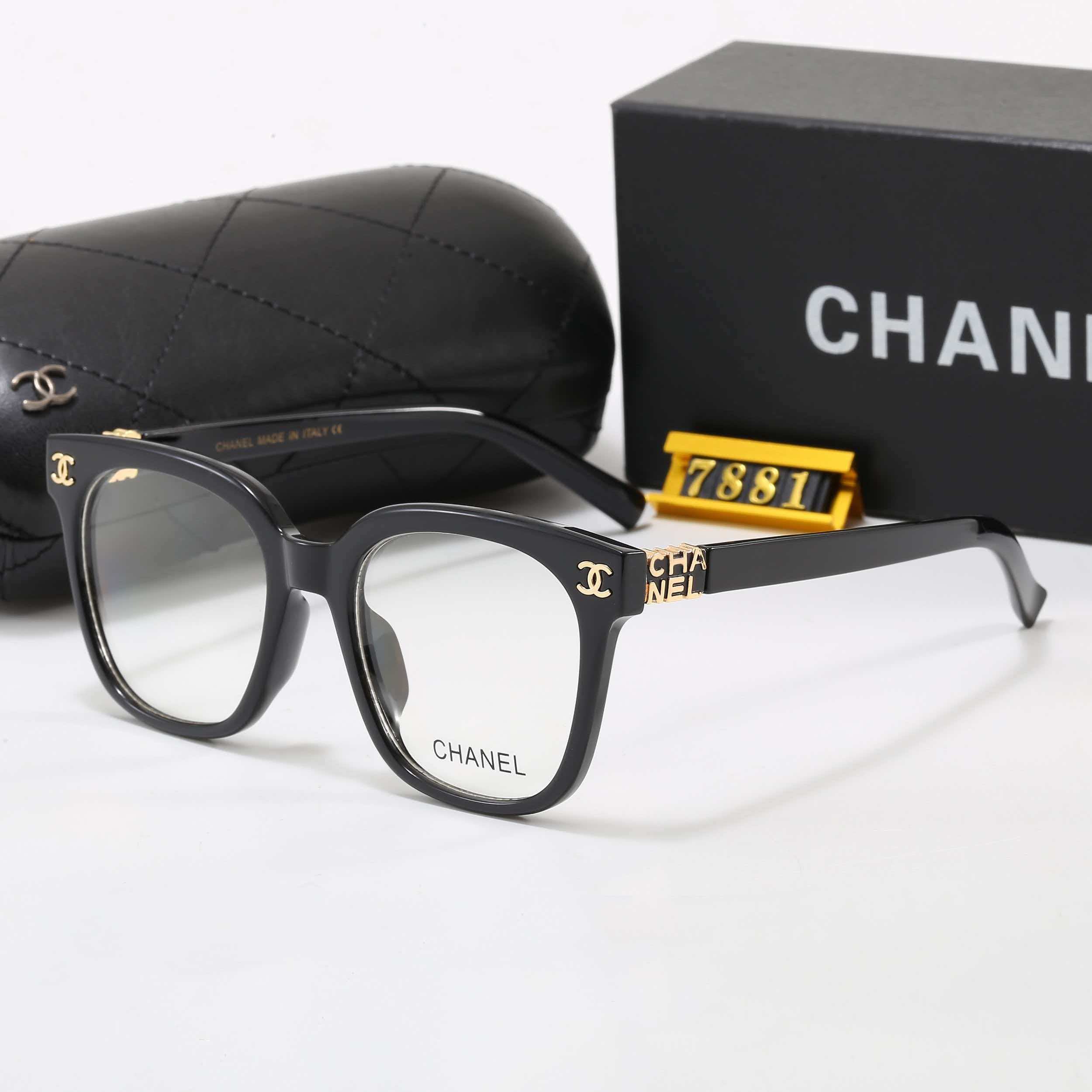 6-Color Stylish CC Letter Sunglasses