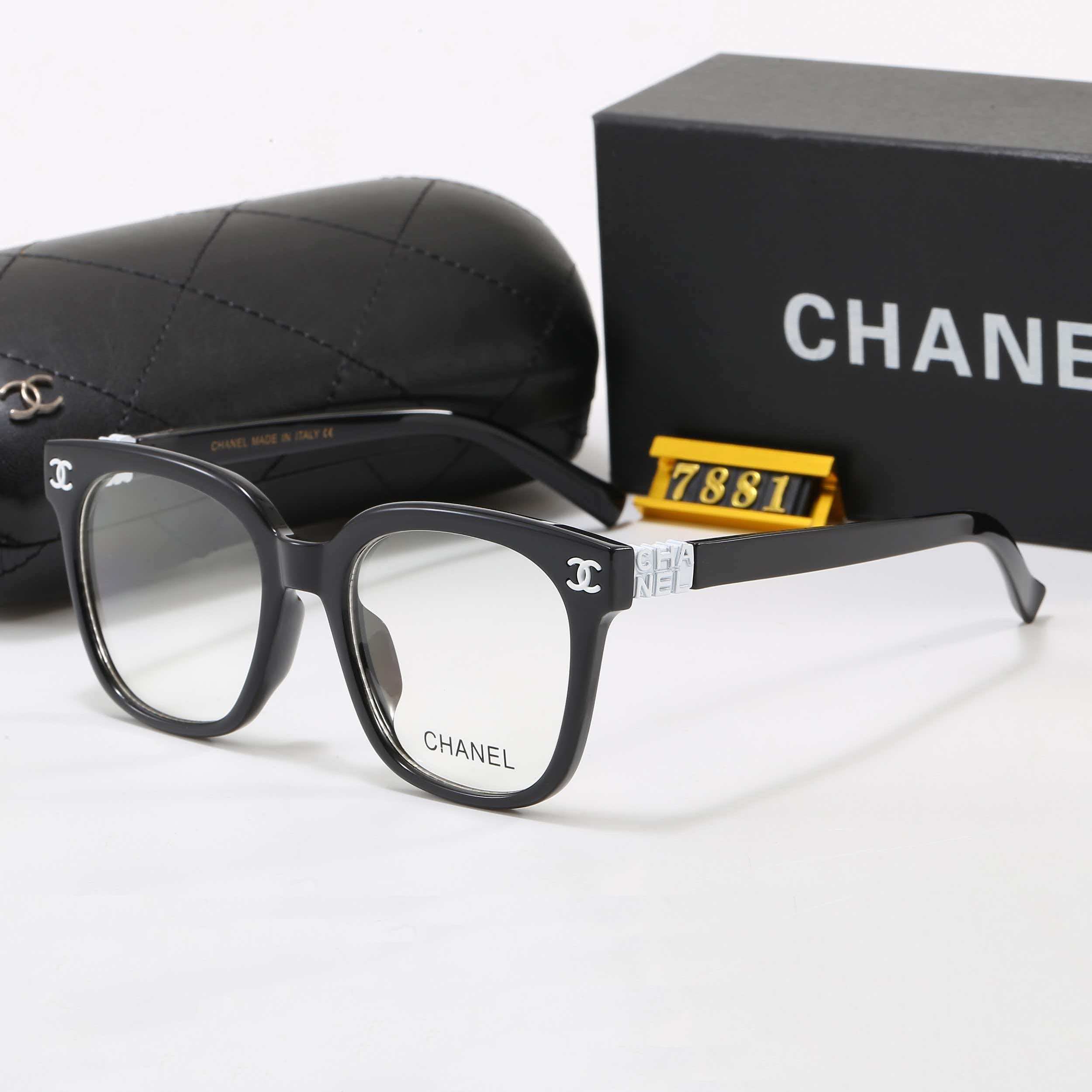 6-Color Stylish CC Letter Sunglasses