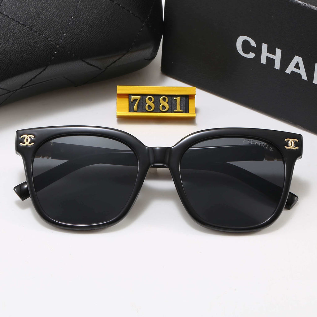 6-Color Stylish CC Letter Sunglasses