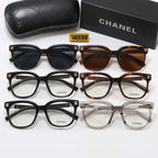 6-Color Stylish CC Letter Sunglasses