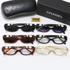 6-Color Stylish CC Letter Sunglasses
